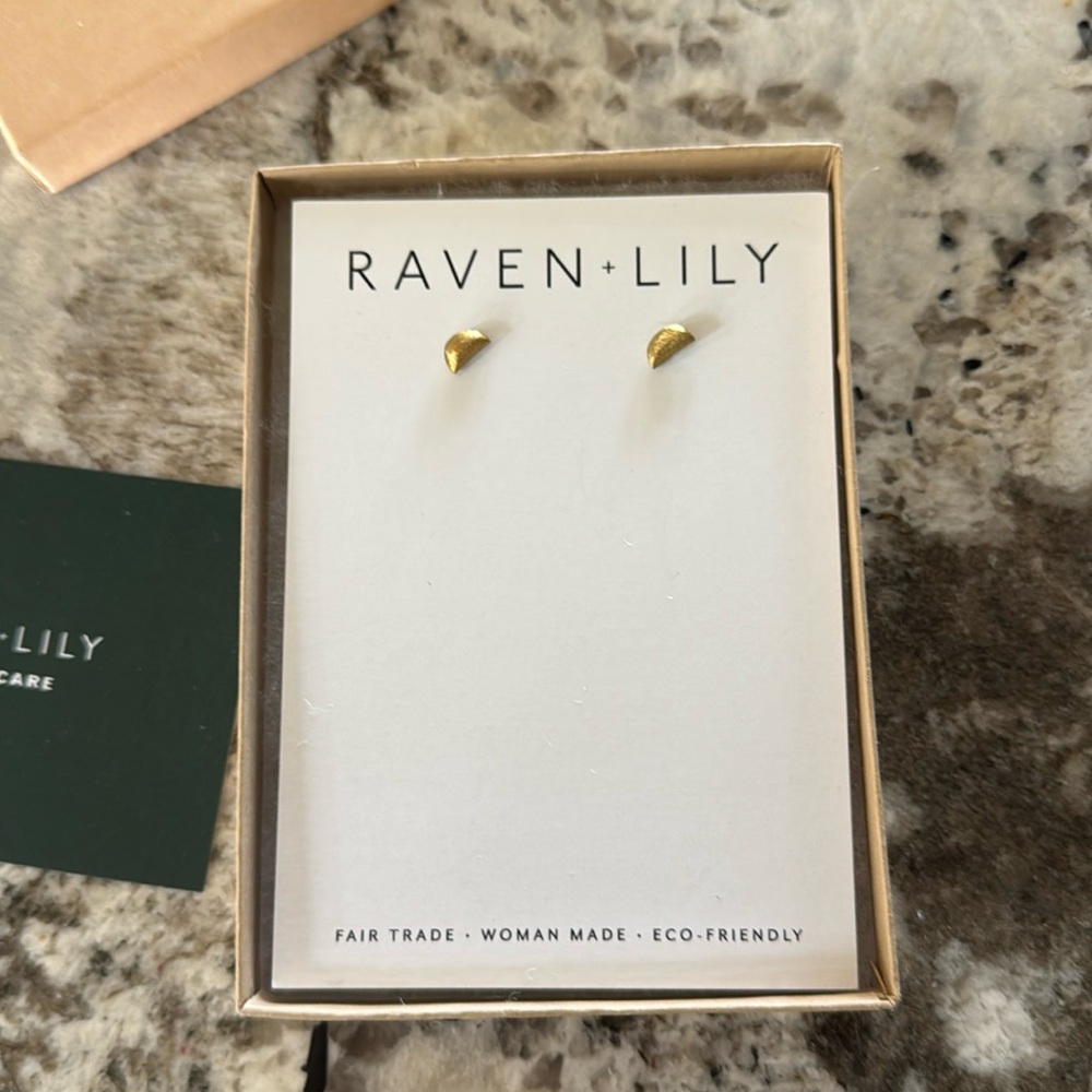 New in Box!  Raven + Lilly Small Earrings